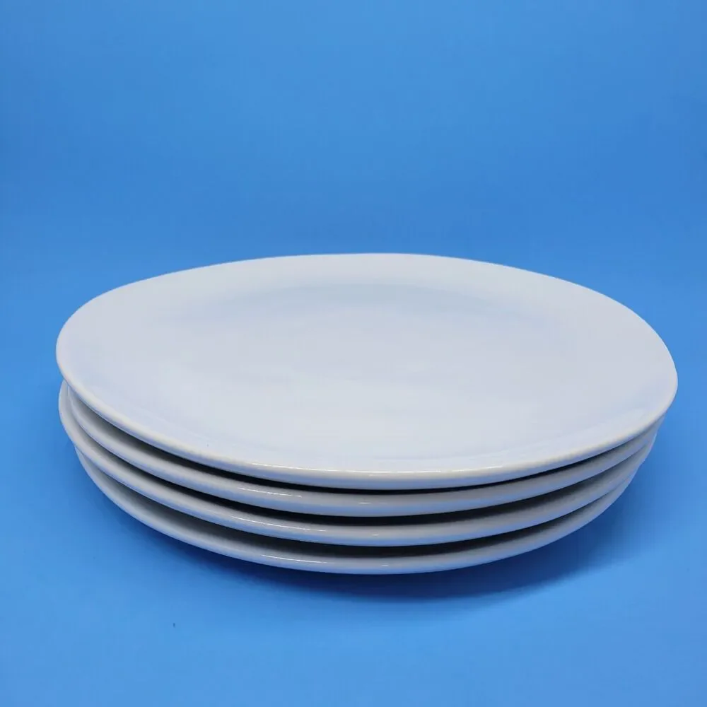 Fitz & Floyd Everyday White Porcelain Organic 11
